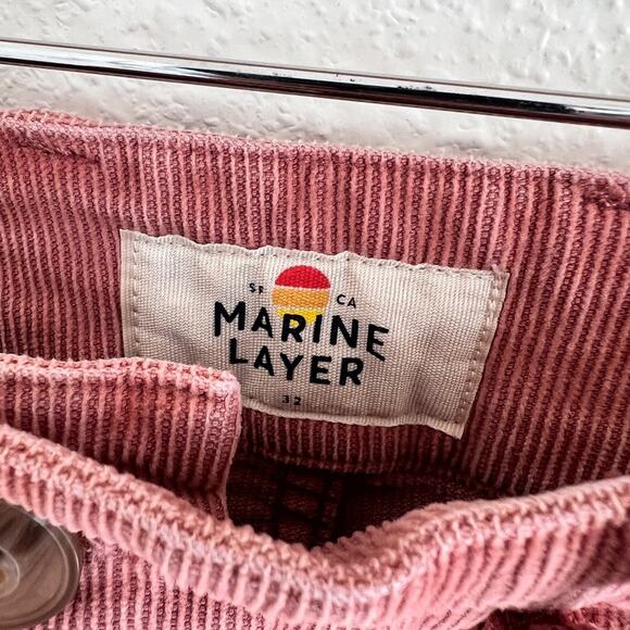 MARINE LAYER pink corduroy shorts / size 32 - Picture 3 of 6
